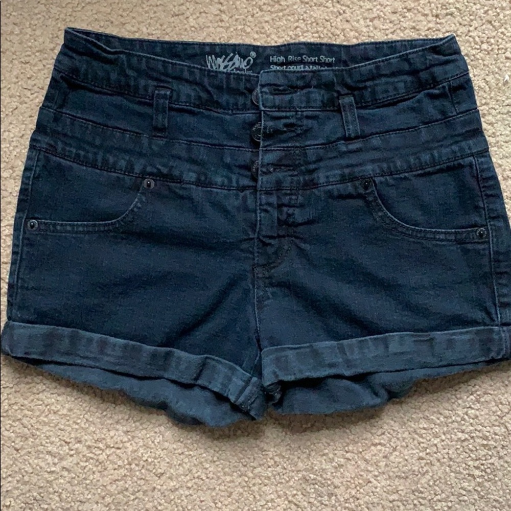 High Rise Short Shorts